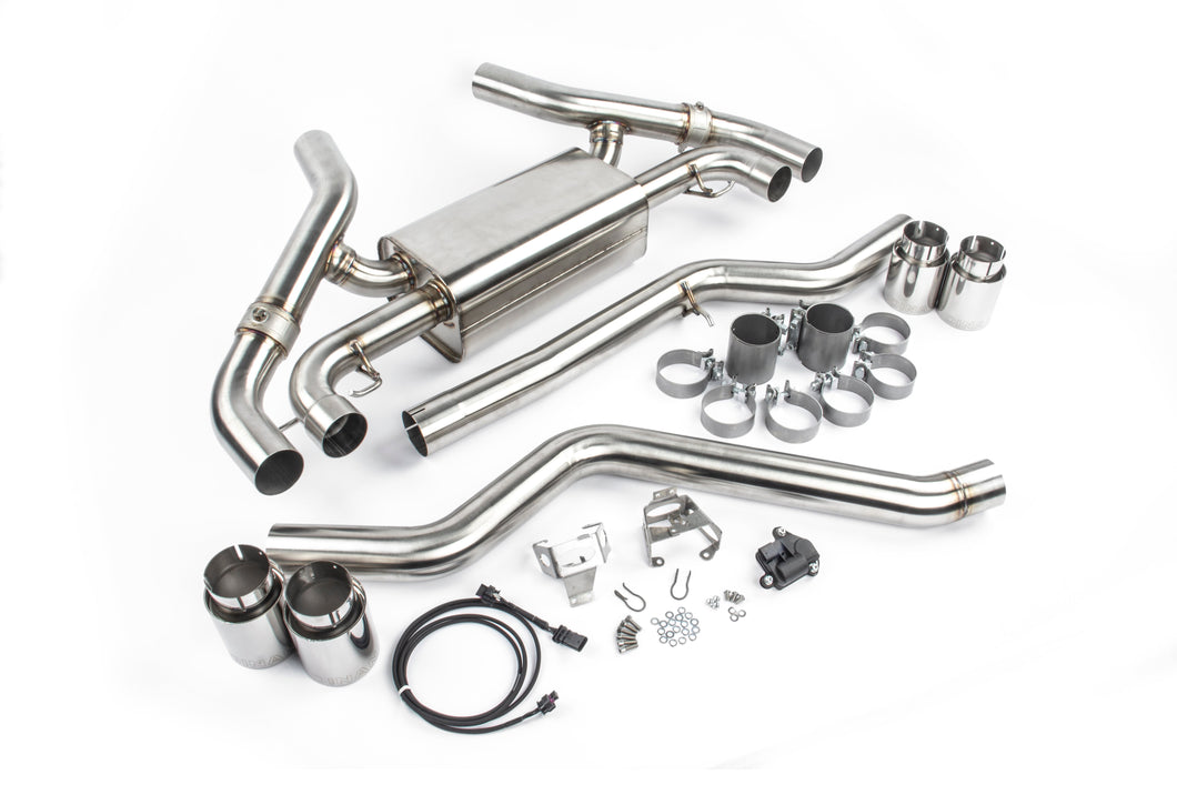 DINAN FREE FLOW AXLE-BACK EXHAUST - 2020-2024 BMW M340I/M440I